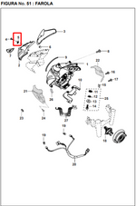 Cargar imagen en el visor de galería, ARANDELA VISOR BX/DISC/PULSAR 180 ORIGINAL - Mundimotos