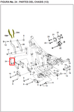 Cargar imagen en el visor de galería, TORNILLO A 08X060 MO PULSAR BLAC ORIGINAL - Mundimotos