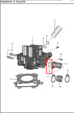 Cargar imagen en el visor de galería, ORING SOPORTE CARBURADORURADOR PULSAR ORIGINAL - Mundimotos