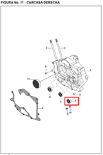 Cargar imagen en el visor de galería, BALINERA 25X42X09 6905 PULSAR 200 ORIGINAL - Mundimotos