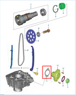 Cargar imagen en el visor de galería, EMPAQUE TENSOR CAD. PULSAR UG/200 ORIGINAL - Mundimotos