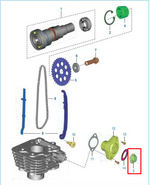 Cargar imagen en el visor de galería, TORNILLO TENS CAD PUL/BX/DIS ORIGINAL - Mundimotos