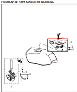 Load image into Gallery viewer, TAPA TANQUE GAS BOXER ORIGINAL - Mundimotos
