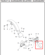 Cargar imagen en el visor de galería, GUARDABARRO RR BOXER K-TEC ORIGINAL - Mundimotos