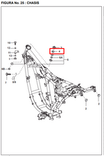 Cargar imagen en el visor de galería, GUARDAPOLVO ESPIGA PULSAR BLACK ORIGINAL - Mundimotos