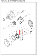 Cargar imagen en el visor de galería, PIN CLUTCH ARRAN. PULSAR 180/DISCOVER 135 ORIGINAL - Mundimotos
