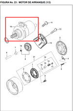 Cargar imagen en el visor de galería, MOTOR ARR. PULSARII ORIGINAL - Mundimotos