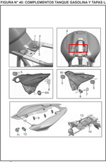 Load image into Gallery viewer, CAUCHO TANQUE GAS PULSAR/DISCOVER 135 ORIGINAL - Mundimotos
