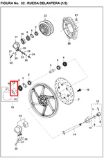 Load image into Gallery viewer, ROTOR Velocimetro PULSARII ORIGINAL - Mundimotos