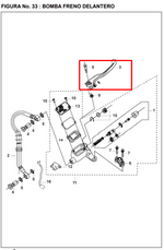 Cargar imagen en el visor de galería, MANIGUETA RH NS 200/BLACK TEC ORIGINAL - Mundimotos