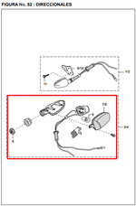 Cargar imagen en el visor de galería, Direccional frontal derecha bajaj discover1 original - genuine parts
