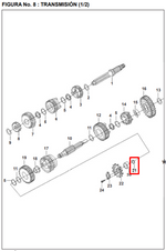 Cargar imagen en el visor de galería, ORING PINON SALIDA PULSAR ORIGINAL - Mundimotos