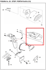 Load image into Gallery viewer, Stop Bajaj PULSAR 220 Original - Genuine parts