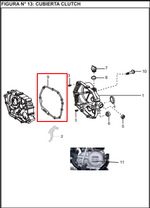 Load image into Gallery viewer, EMPAQUE CLUTCH BOXER/PLATINO 100 ORIGINAL - Mundimotos