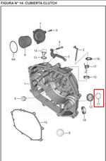 Load image into Gallery viewer, PIN VISOR OIL BM100/PULSAR ORIGINAL - Mundimotos