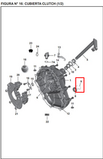 Load image into Gallery viewer, PIN VISOR OIL BM100/PULSAR ORIGINAL - Mundimotos