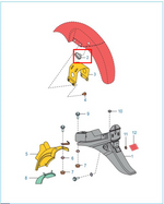 Cargar imagen en el visor de galería, GUIA CABLE Velocimetro PULSARAL DTS ORIGINAL - Mundimotos