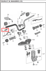Cargar imagen en el visor de galería, GUARDAPOLVO MANIGUETA LH BM 150/DISCOVER 100/ ORIGINAL - Mundimotos