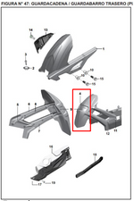 Cargar imagen en el visor de galería, G/BARRO RR U 200 NS>2015 GRANDE ORIGINAL - Mundimotos