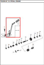 Load image into Gallery viewer, PEDAL CRANK BOXER TEC ORIGINAL - Mundimotos