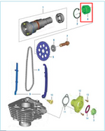 Cargar imagen en el visor de galería, BUJE 15X22X13 ARBOL DISCOVER 100/PULSAR 135 ORIGINAL - Mundimotos