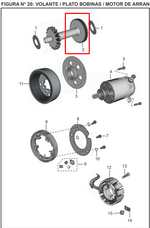 Load image into Gallery viewer, PINON BENDIX DISCOVER 100/125FD/PULSAR 135 ORIGINAL - Mundimotos