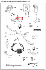Load image into Gallery viewer, IMAN SWITCH FRENO PUL/UG/200/220 ORIGINAL - Mundimotos