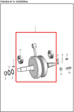 Cargar imagen en el visor de galería, Ciguenal Bajaj Discover 125St Original - Genuine parts - Mundimotos
