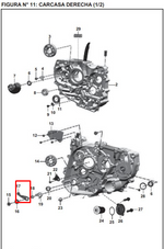 Cargar imagen en el visor de galería, LEVA EJE CAMBIOS PULSAR 200 NS ORIGINAL - Mundimotos