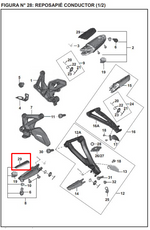 Cargar imagen en el visor de galería, CAUCHO POSA FR 200NS ORIGINAL - Mundimotos