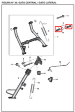 Cargar imagen en el visor de galería, BUJE (2) GATO CENTRAL PULSAR 200 NS ORIGINAL - Mundimotos