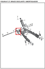 Load image into Gallery viewer, DESLIZADOR CADENA PULSAR 200 NS ORIGINAL - Mundimotos