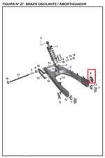 Cargar imagen en el visor de galería, TENSOR CADENA RH 200 NS ORIGINAL - Mundimotos