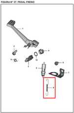 Cargar imagen en el visor de galería, RESORTE SWITCH STOP PULSARNS ORIGINAL - Mundimotos