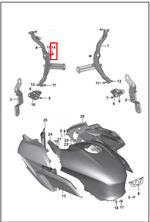 Load image into Gallery viewer, BUJE TAPA ALETA 200 NS ORIGINAL - Mundimotos