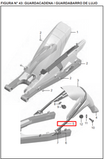 Cargar imagen en el visor de galería, SOPORTE GUARDA RR DISCOVER 125 ST ORIGINAL - Mundimotos