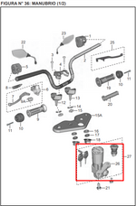 Cargar imagen en el visor de galería, SWITCH ENCEN KIT DISCOVER 100/125FD/ST ORIGINAL - Mundimotos