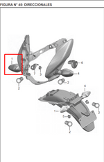 Cargar imagen en el visor de galería, Direccional RR/LH DISCOVER 125 ST ORIGINAL - Mundimotos