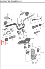 Cargar imagen en el visor de galería, TORNILLO HALLEN 06X40 CROMADO ORIGINAL - Mundimotos