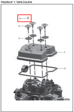 Cargar imagen en el visor de galería, TORNILLO CULATA (1) NS 200 BSIV ORIGINAL - Mundimotos