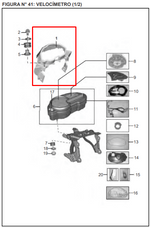 Cargar imagen en el visor de galería, CUBIERTA Velocimetro DISCOVER 125 ST ORIGINAL - Mundimotos