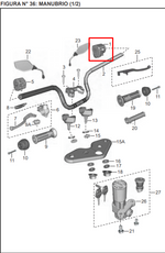 Load image into Gallery viewer, COMANDO RH DISCOVER 100/DIS150ST SIN RI ORIGINAL - Mundimotos