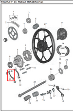 Load image into Gallery viewer, ARANDELA SPROKET DISCOVER/PULSAR ORIGINAL - Mundimotos