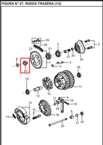 Load image into Gallery viewer, BUJE RR LH BOXER TEC ORIGINAL - Mundimotos