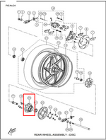 Cargar imagen en el visor de galería, TVS PORTA SPROKET RTR160/180 - Mundimotos