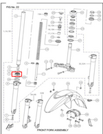 Load image into Gallery viewer, TVS RETEN 30-42-11 TEL RTR160/180 - Mundimotos