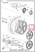 Cargar imagen en el visor de galería, BUJE PORTA SPROCKET SPORT ORIGINAL - Mundimotos