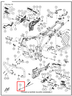 Cargar imagen en el visor de galería, VARILLA FRENO RTR160 ORIGINAL - Mundimotos