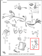 Cargar imagen en el visor de galería, TVS RELAY ARRANQUE RTR160/RTR180 - Mundimotos
