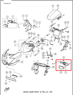 Cargar imagen en el visor de galería, TVS DIRECCIONAL FR/LH RTR160/180 - Mundimotos